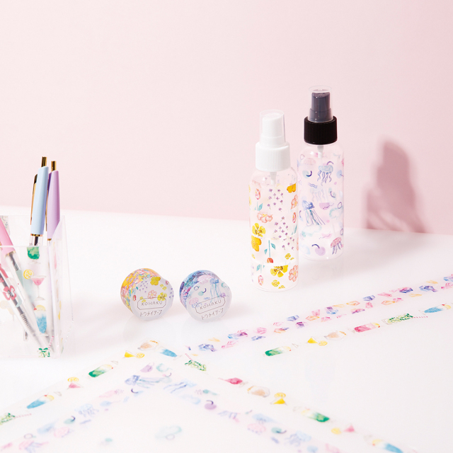 KOHAKU トウメイテープ<berry> KK-029 | デザインステーショナリーの