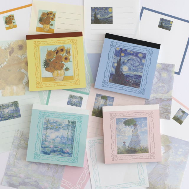 DAILY MUSEUM メモパッド・スクエア<ひまわり> MU-001 | デザイン