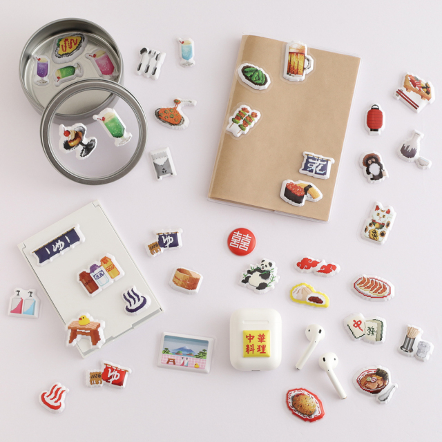 食べ物フレークシール① 楽天市場】フレークシール チキンラーメンフレークシールB柄