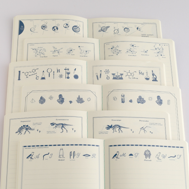 STUDY HOLIC A5ノート（古生物学）ST-320 | デザインステーショナリー