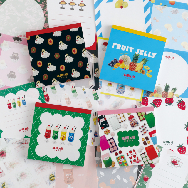 太陽ノ塔洋菓子店 メモパッド・スクエア （アメチャン） TY-003