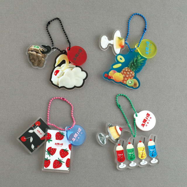 太陽ノ塔洋菓子店 アクリルキーホルダー （フルーツゼリー） TY-022