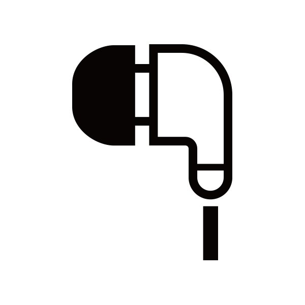 【付属品】ポータブルCDプレーヤー GH-YCPAシリーズ専用イヤホン YCPA-EP