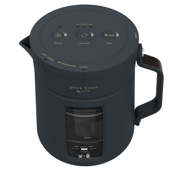 コールドブリュー コーヒーメーカー 水出しコーヒー アイスコーヒー 時短 抽出 グリーンハウス GH-CBCMA FOC