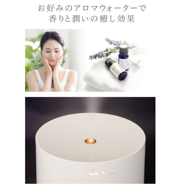 加湿器 超音波 卓上 持ち運び ポータブル 大容量 700ml GH-PHNA ミスト