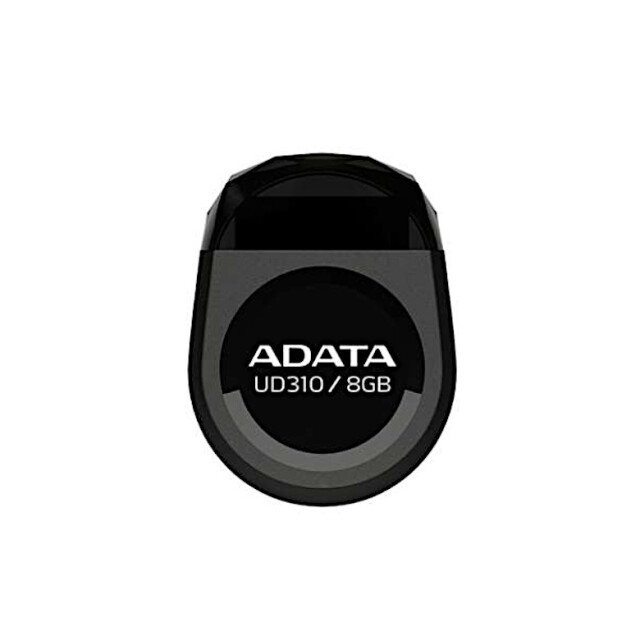 USBメモリ 8GB 超小型 防水 耐衝撃 ADATA AUD310-8G-RBK ブラック アウトレット パッケージ・保証なし