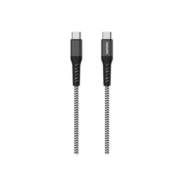 Philips フィリップス USB-C - USB-C ケーブル 1.25m DLC4557C C-C USB-C