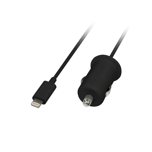 シガーソケット 充電アダプタ USB lighting 車 iPhone
