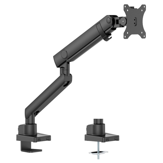 モニターアーム 17~40インチ対応 耐荷重2kg~12kg 3年保証 GH-AMES1-BK
