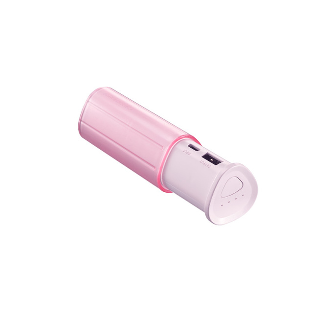 スティック型モバイルバッテリー 5,000mAh 2.1A スライドカバー