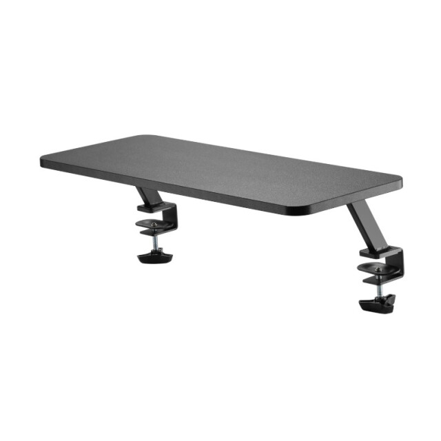 モニタースタンド パソコンスタ ンド クランプ式 GH-DKBE1 ブラック