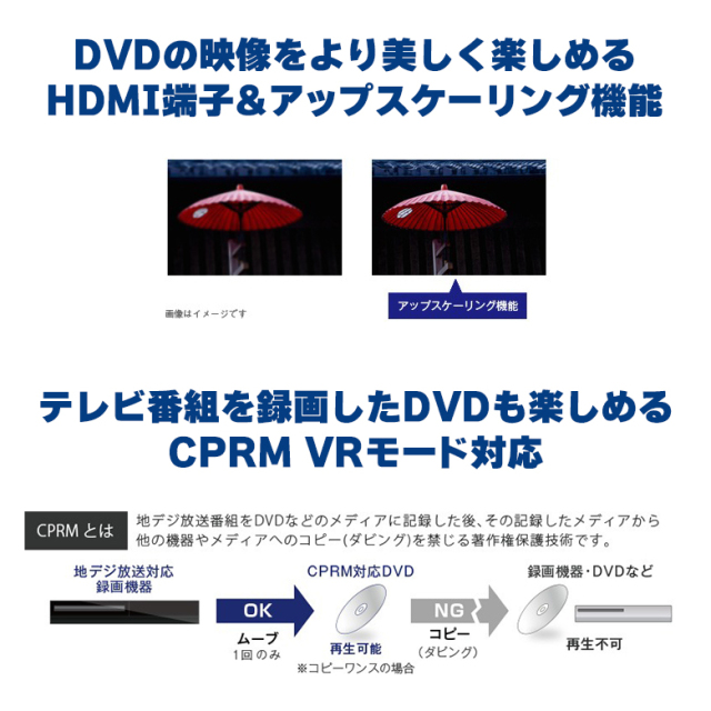 据え置きDVDプレーヤー コンパクト HDMI端子搭載 シンプルで手軽 リモコン付 CPRM VRモード対応 DVD CD 再生 映像 映画 学習用 音楽 GH-DVP1J-BK