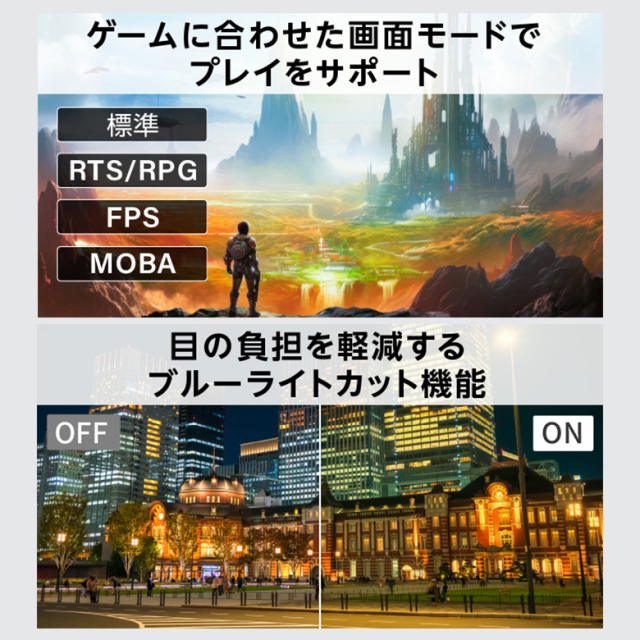 ゲーミングモニター 27型 180Hz WQHD 2560×1440ピクセル ノングレア ゲーミングディスプレイ インチ モニター ゲーム 液晶 PC HDMI VESA 壁掛け パソコン 144hz PS5 GH-ELCG27WB
