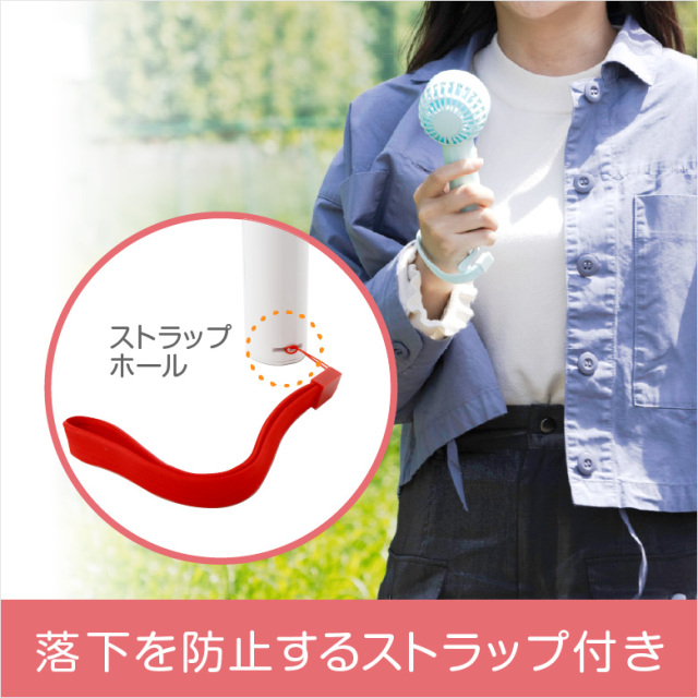サンリオコラボ ミニハンディファン 大風量ダブルファン ハローキティ