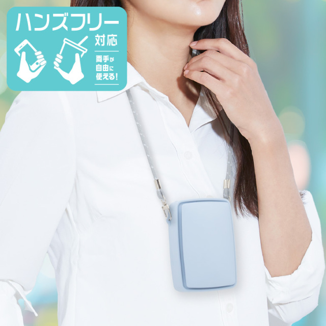 ネックストラップファン 日傘対応 クリップ付 首掛け扇風機 首かけファン 卓上 扇風機 USB Type-C ネックストラップ 静音 軽い 小型 コンパクト 首掛け 扇風機 手ぶら 羽なし 熱中症対策 グリーンハウス GH-FANSIG