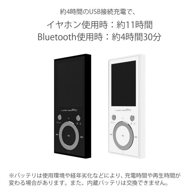 MP3プレーヤー 32GB 16GB内蔵メモリー＋microSD16GB付属 Bluetooth