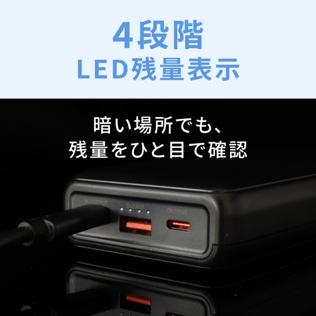 送料無料】リン酸鉄モバイルバッテリー 20000mAh 発火/発煙のリスク