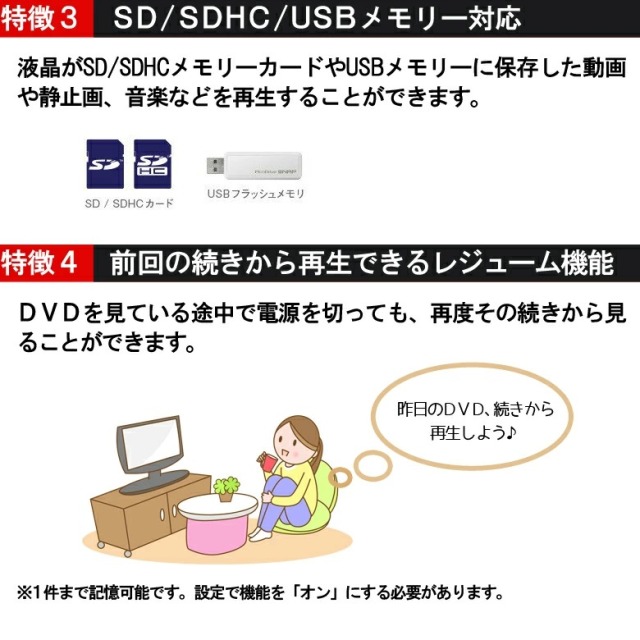 ポータブルDVDプレーヤー 10.1型ワイド リファビッシュ品 アウトレット