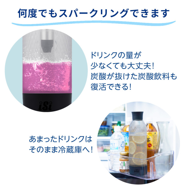 炭酸水メーカー ツイスパソーダ 2026年モデル スターターキット 電源