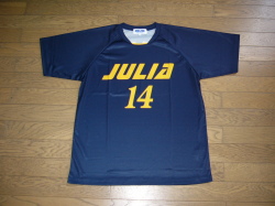 アマゾン　昇華プリント加工　カラーカスタムオーダーゲームシャツ　