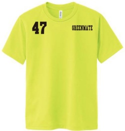 Supreme イエロー 野球シャツ 背番号7 Tシャツ+チーム名+胸番号+背番号の4点こみこみチームTシャツ