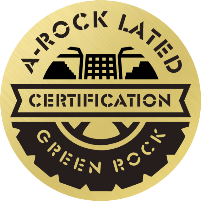 認証ステッカー（A-ROCK）