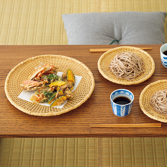 そばざる　平皿　31cm