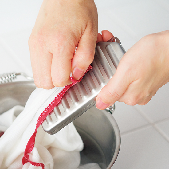 ステンレスの洗濯板