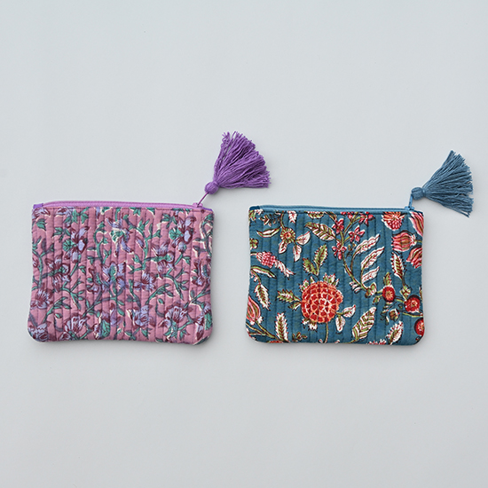 キルティングポーチ