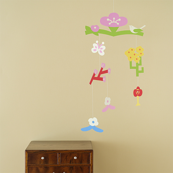 季節のモビール