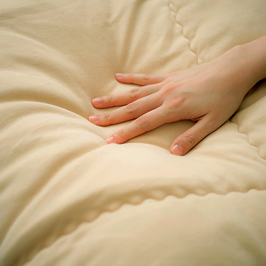 キャメル肌掛け布団