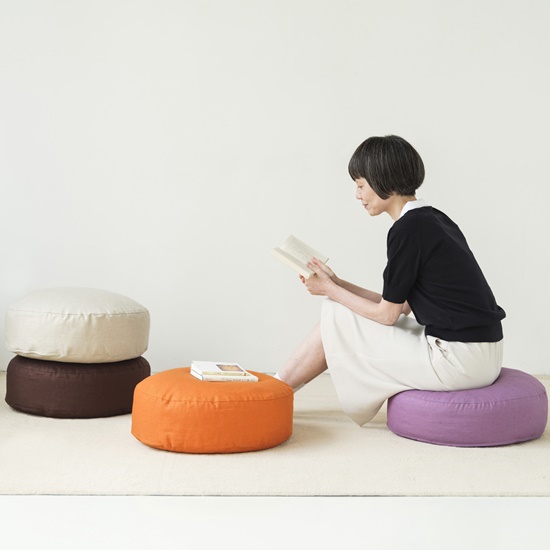 リネンクッションチェア