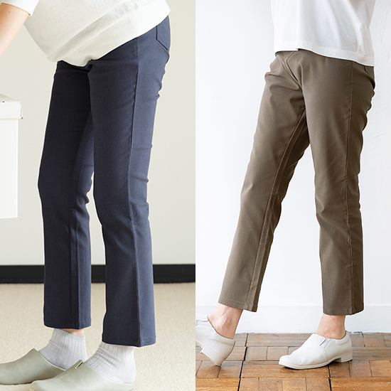 家事パンツ  カーキ／ネイビ