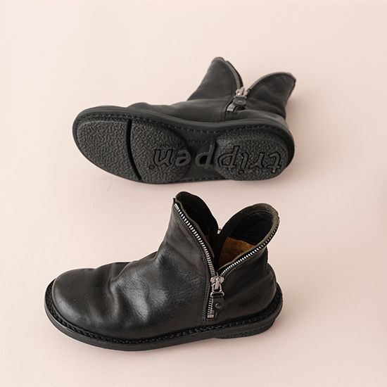 trippen ジップブーツ