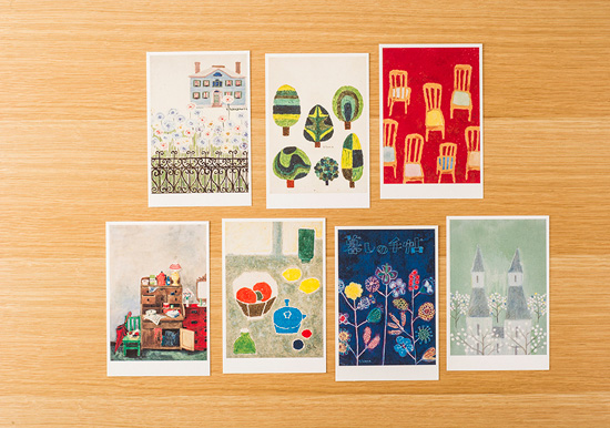 花森安治の表紙画ポストカードC