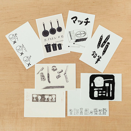 花森安治カット画ポストカード