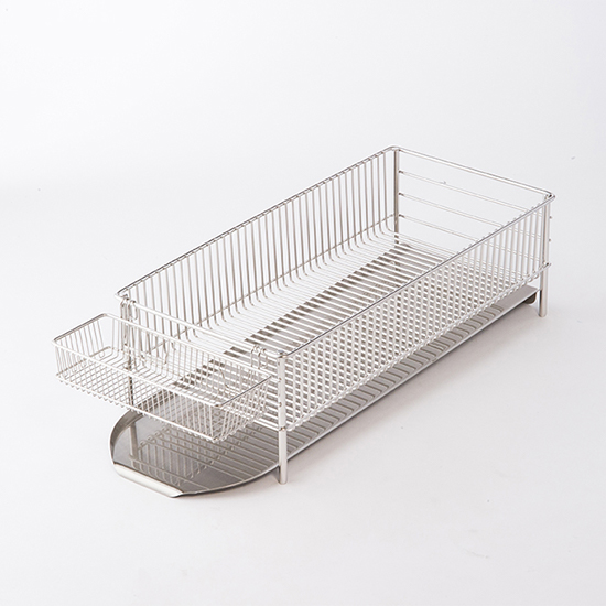 ラバーゼ水切りかごセットスリムよこ