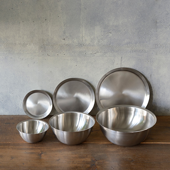 ラバーゼ　ステンレスボウルとプレート