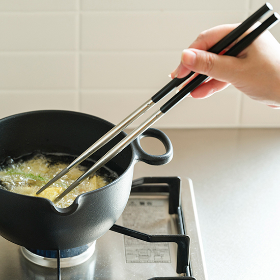 カネカ　ステンレス製菜箸 180㎜　2膳