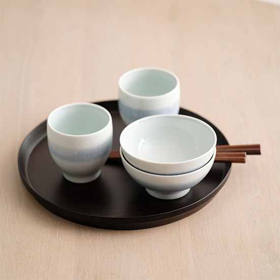 お茶わん　朝霧