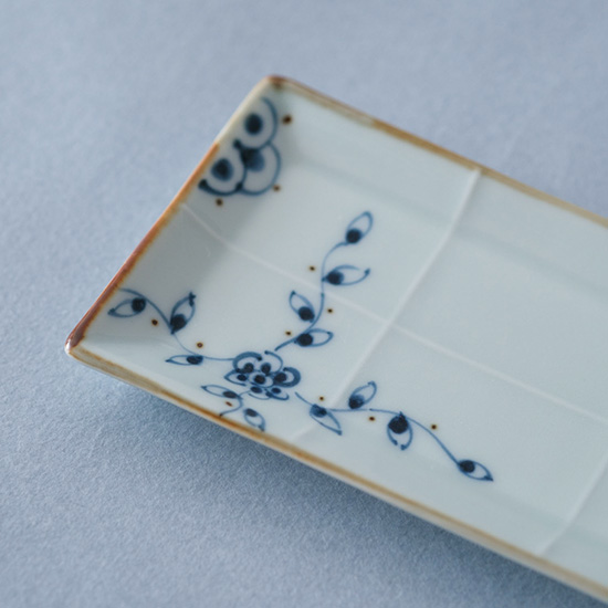 伊万里のつる唐草　長皿