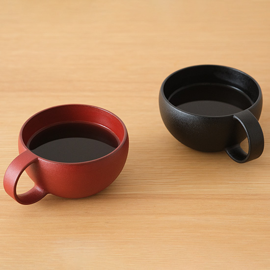 漆のマグカップ小