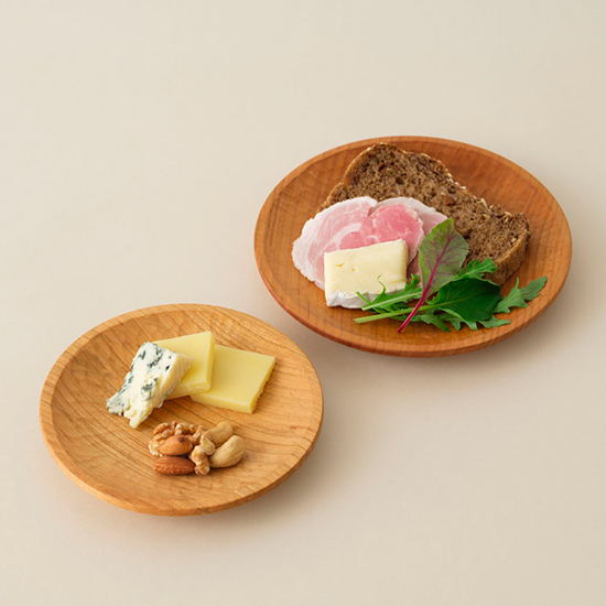 ヤマザクラの皿