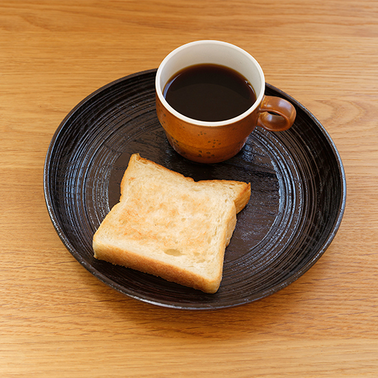 沢栗ハツリ皿　7寸