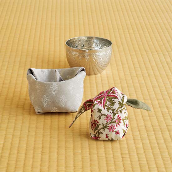 旅持ち茶籠ふくら雀