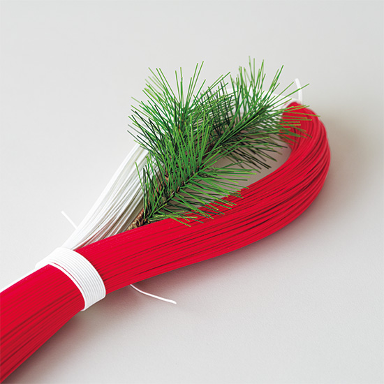 水引の蓬莱飾り