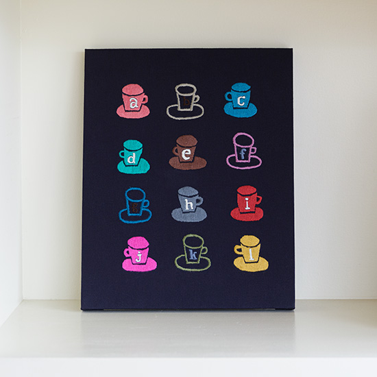 花森安治 刺繍パネルキット