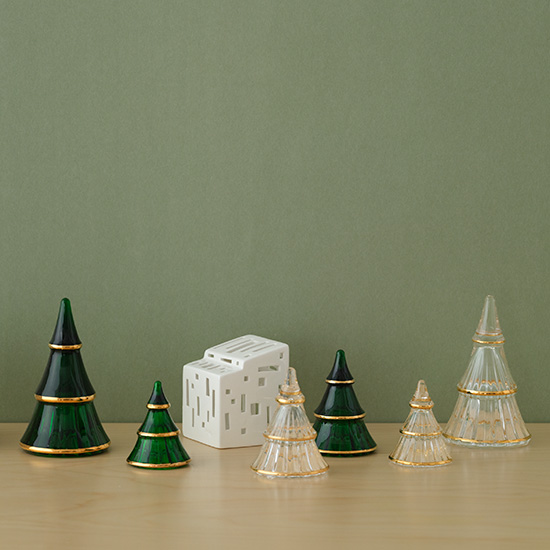 ガラスのクリスマスツリー