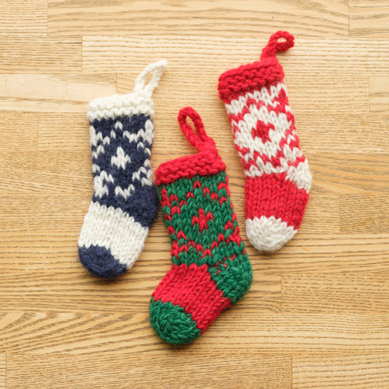 クリスマスオーナメント　くつした　3個セット