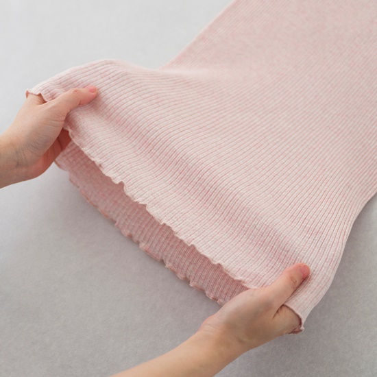 リブの肌着　タンクトップ